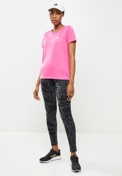 adidas Performance - Minimal tee - pulse magenta