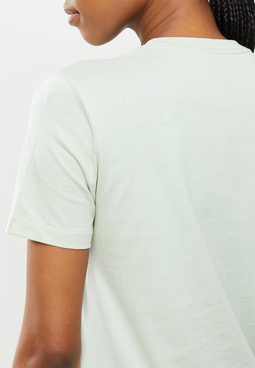 adidas Performance - W blt2 performance short sleeve tee - linen green & black