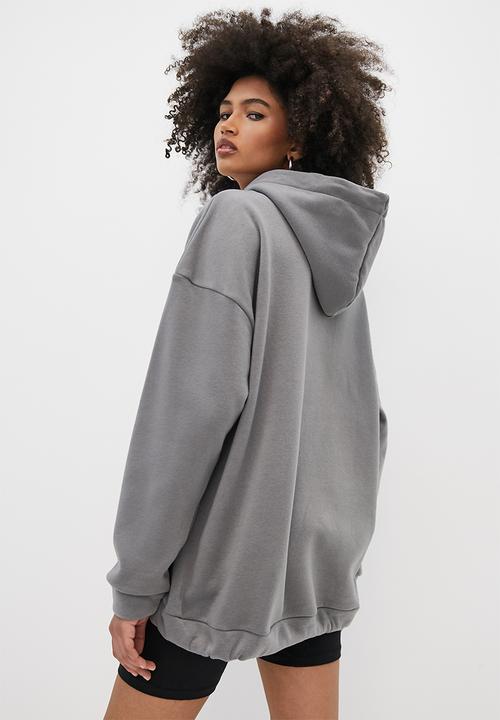 Blake - Guns n roses oversized crew hoodie - charcoal