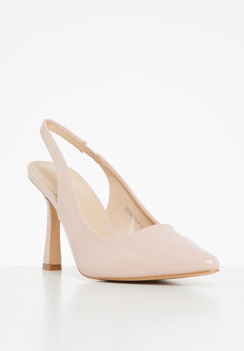 edit - Close toe sling-back - beige