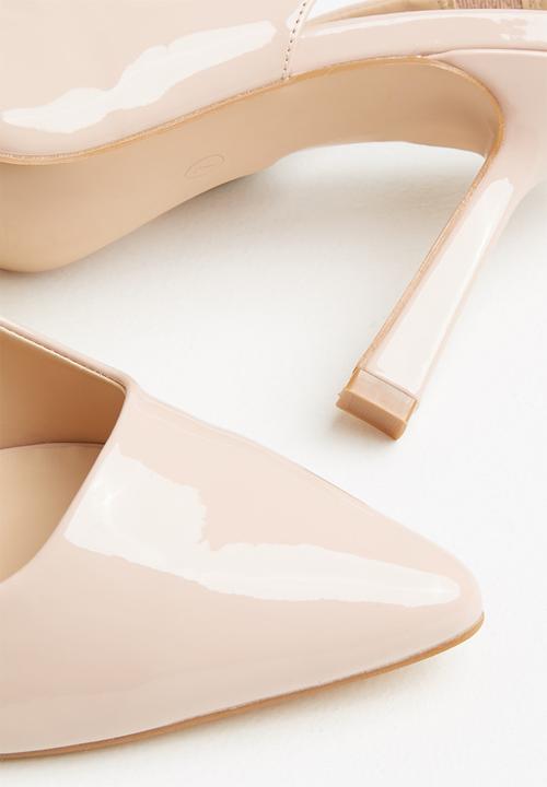 edit - Close toe sling-back - beige