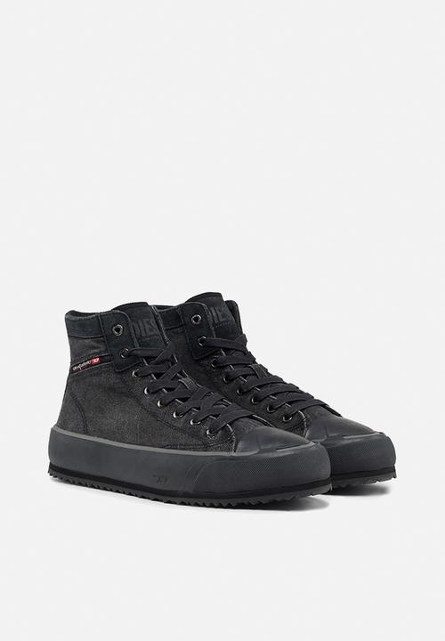 Diesel  - Principia s-principia mid sneakers - black