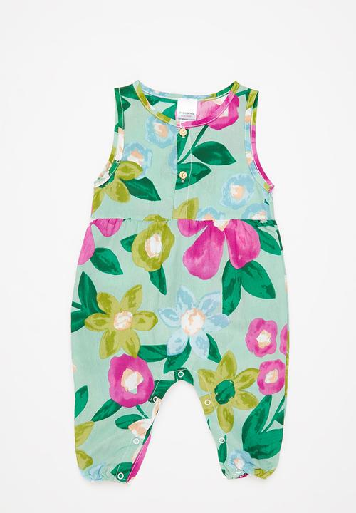 Pop Candy - Baby floral romper - multi