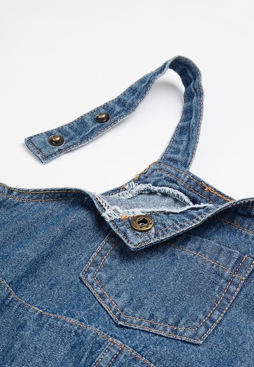 Pop Candy - Baby dungaree - blue