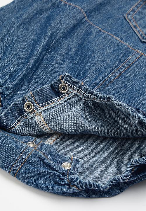 Pop Candy - Baby dungaree - blue