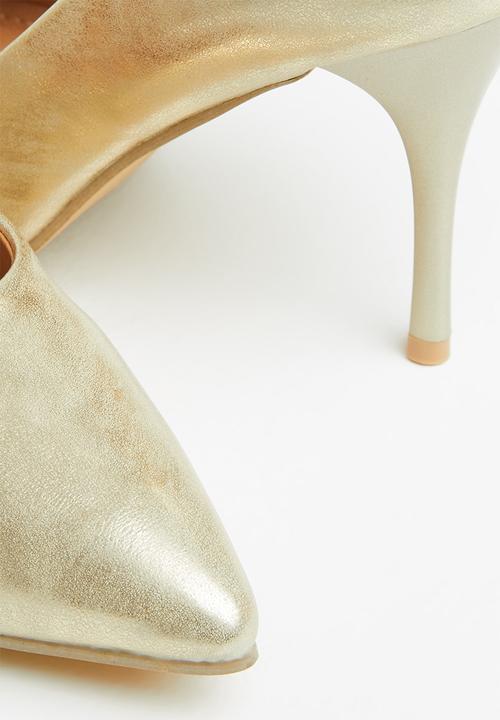 Superbalist - Classic court stiletto - gold