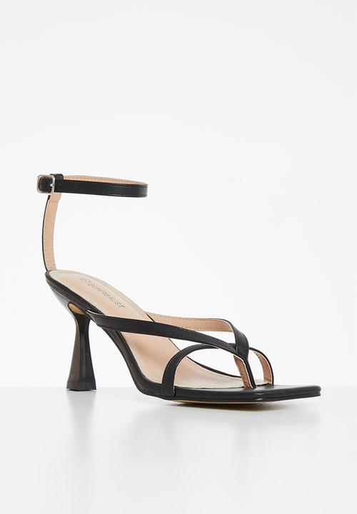 Superbalist - Leizel ankle strap stiletto - black