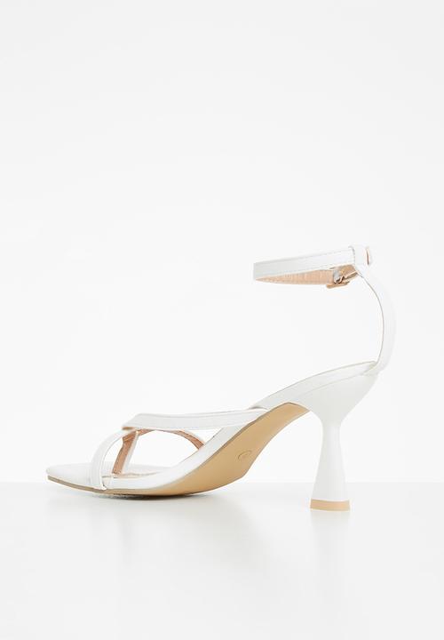 Superbalist - Leizel ankle strap stiletto - white