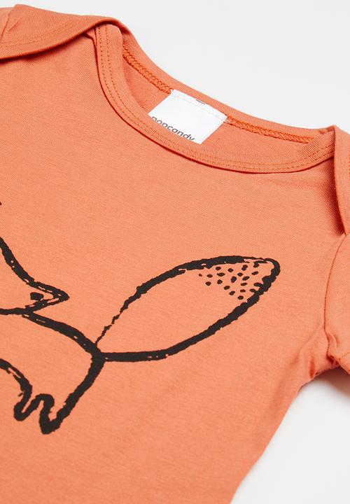 Pop Candy - Babygrow - orange