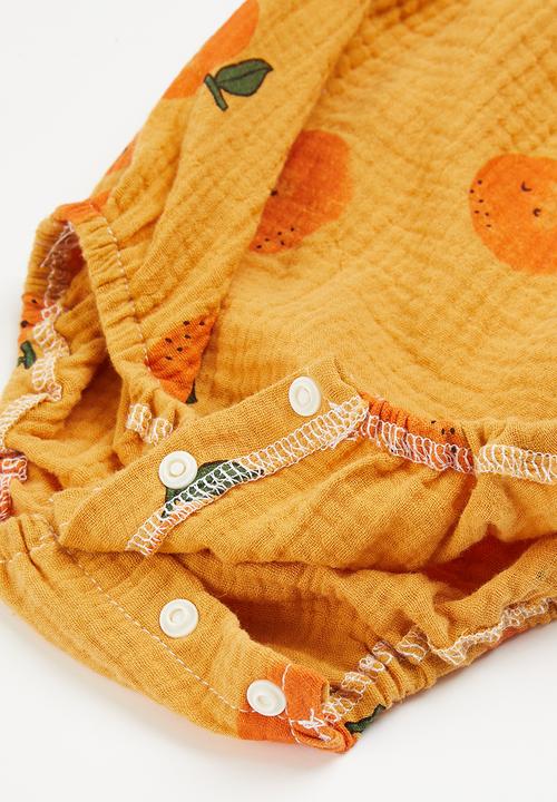 Pop Candy - Girls romper - orange