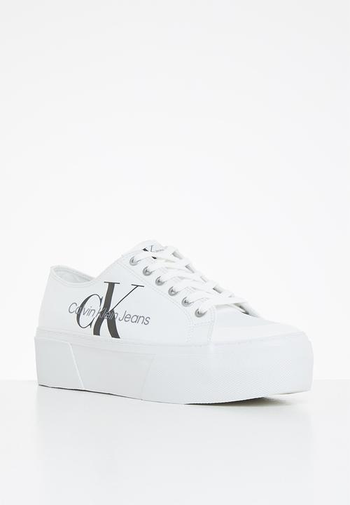 Calvin Klein - Flatform vulcanized extra 1 - bright white
