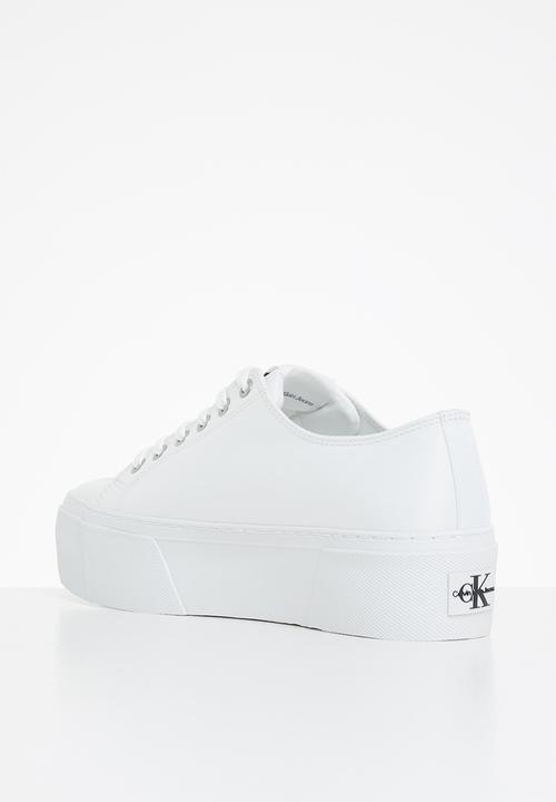 Calvin Klein - Flatform vulcanized extra 1 - bright white