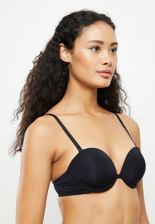 Koton - Strapless basic bra - black