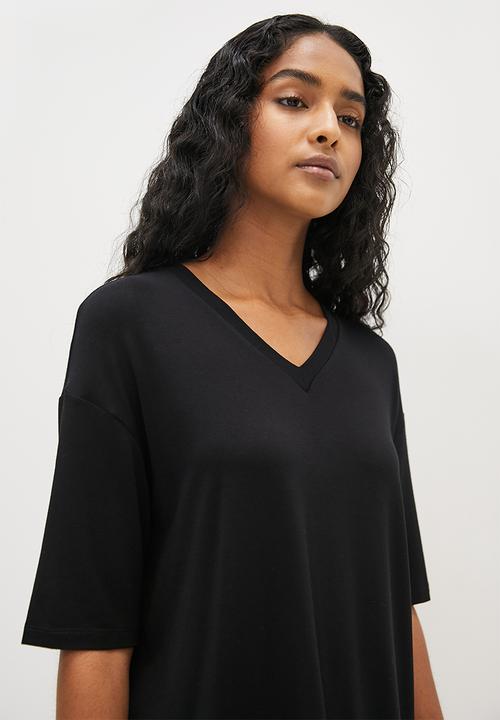 Superbalist - Easy fit sleep set - black