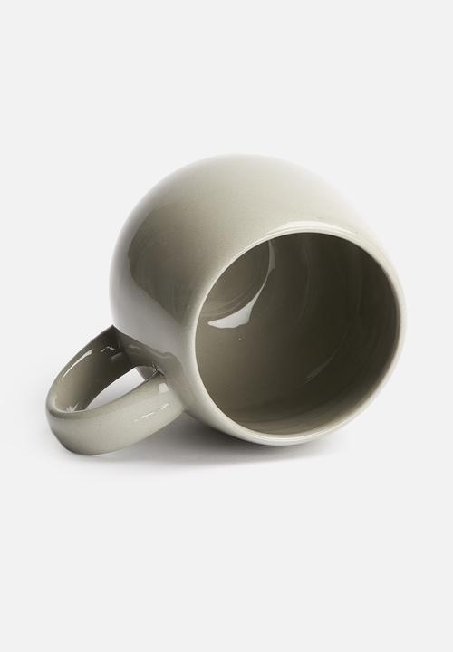 Urchin Art - Set of 4 Grayscale Mugs