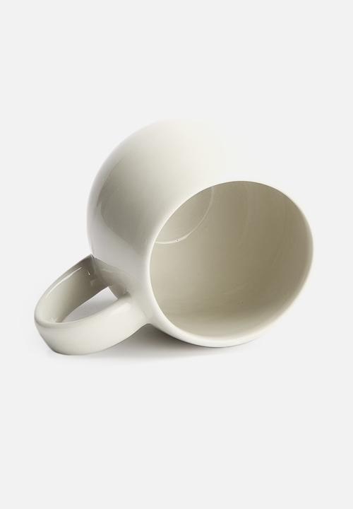 Urchin Art - Set of 4 Grayscale Mugs
