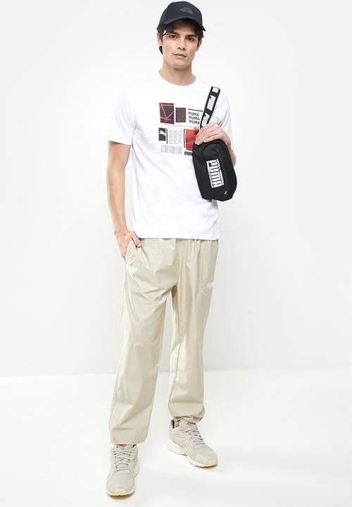 PUMA - Puma graphic tee - white