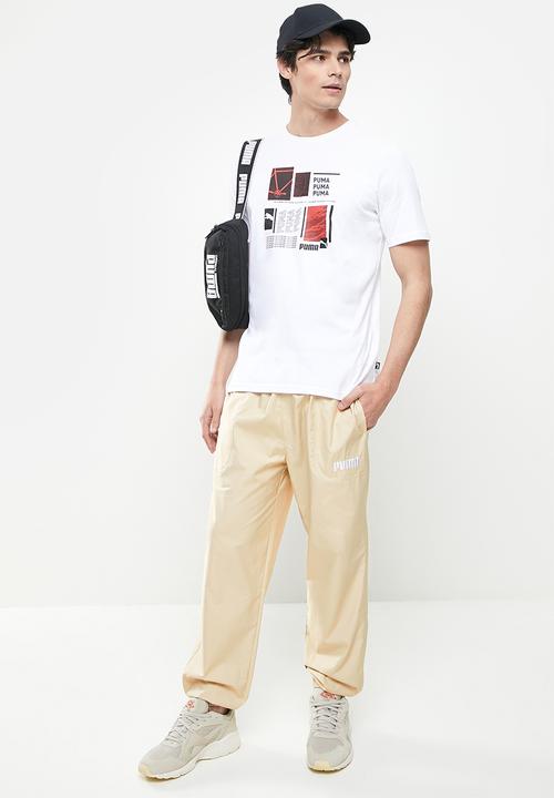 PUMA - Modern basics chino pants - putty