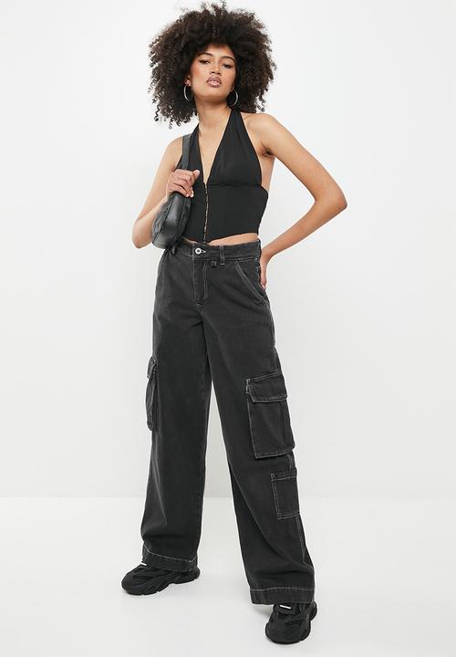 Supré  - Adley corset top - black