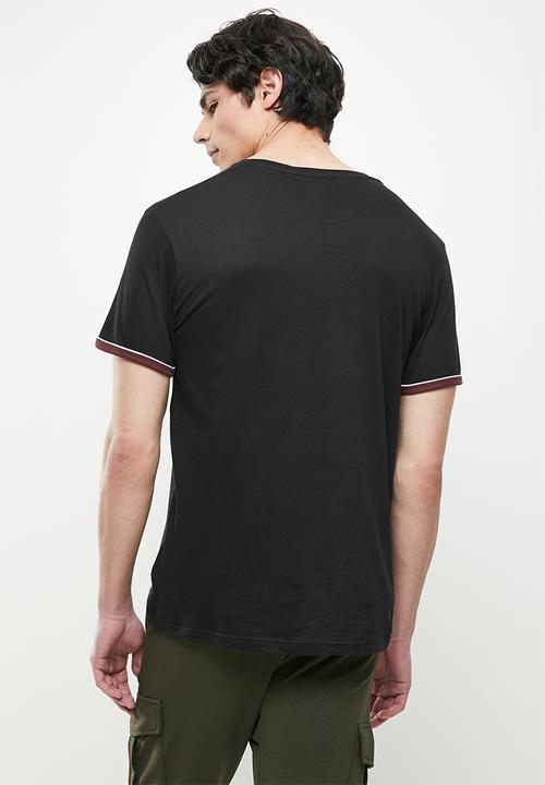Brave Soul - Pearsonb T-shirt - black