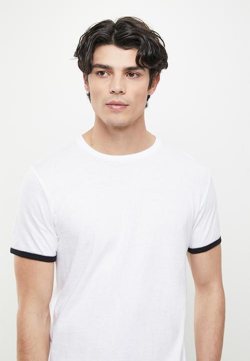 Brave Soul - Pearsonb T-shirt - white