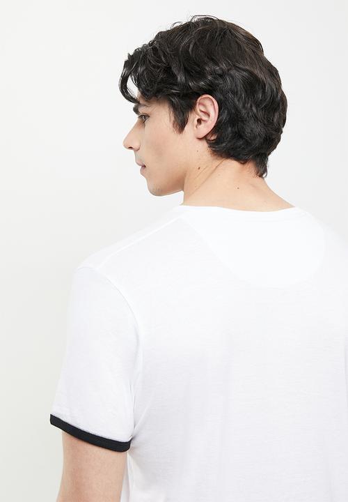 Brave Soul - Pearsonb T-shirt - white