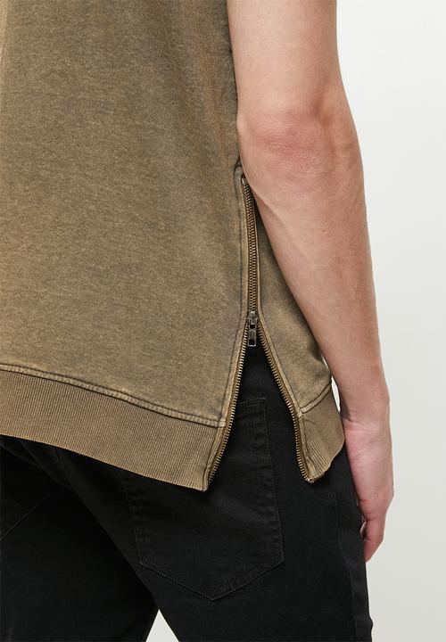 Brave Soul - Keller sweatshirt - khaki