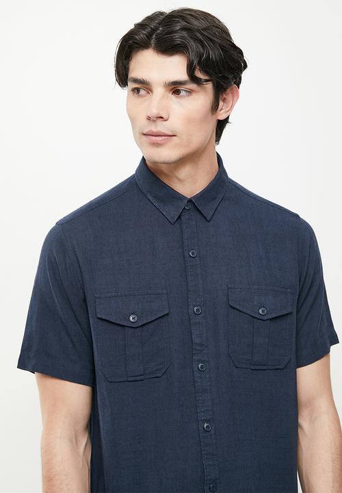 Brave Soul - Obelisk shirt - navy