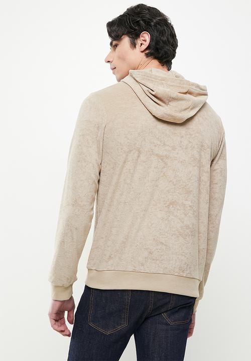 Brave Soul - Malone sweatshirt - stone