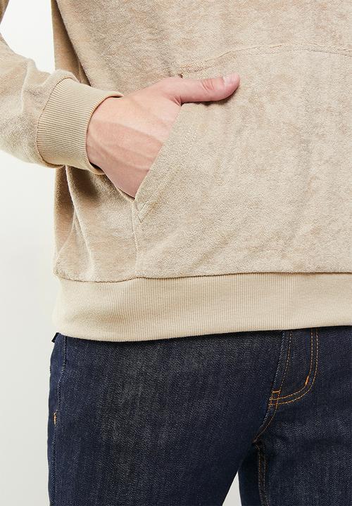 Brave Soul - Malone sweatshirt - stone