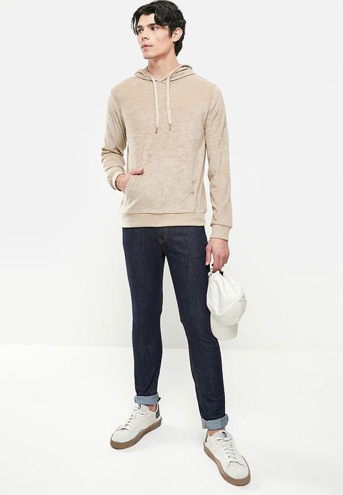 Brave Soul - Malone sweatshirt - stone
