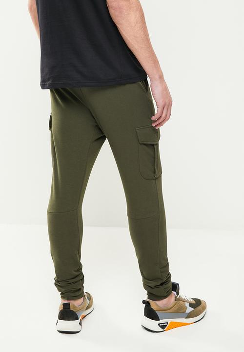 Brave Soul - Gauze jogger - khaki