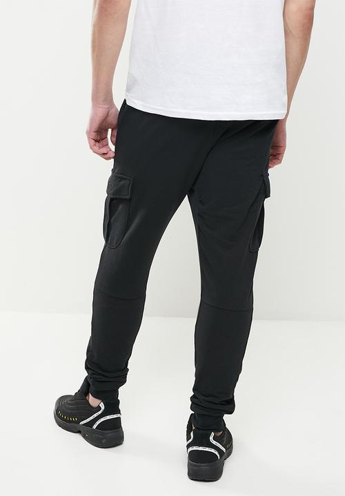 Brave Soul - Gauze jogger - black