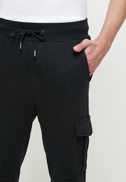 Brave Soul - Gauze jogger - black