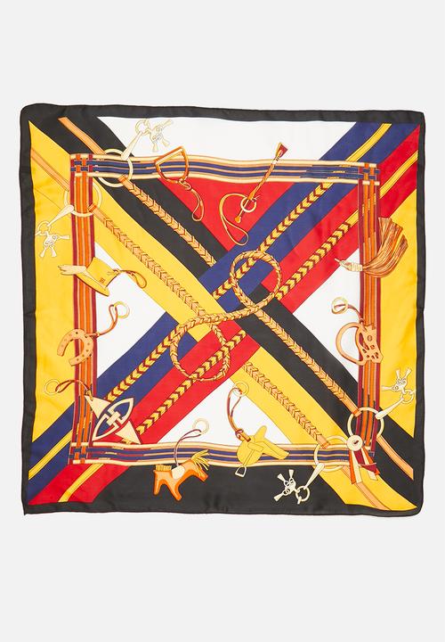 Superbalist - Equestrian print neckerchief - multi
