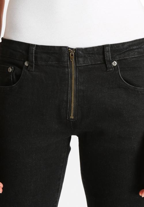 Glamorous - Flare Zip Jeans 