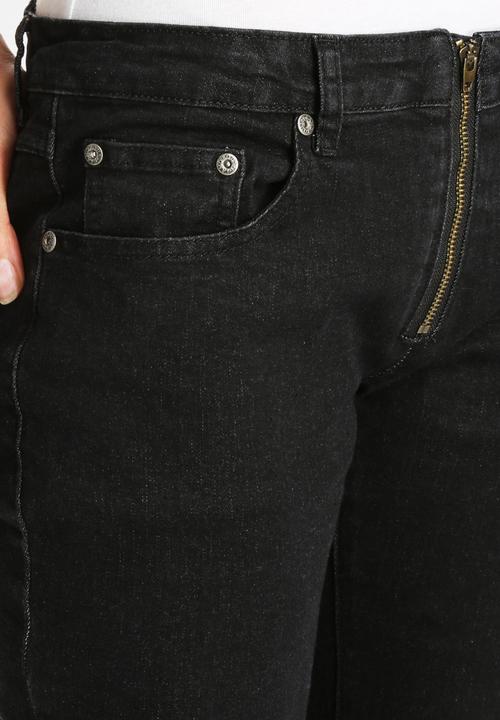 Glamorous - Flare Zip Jeans 
