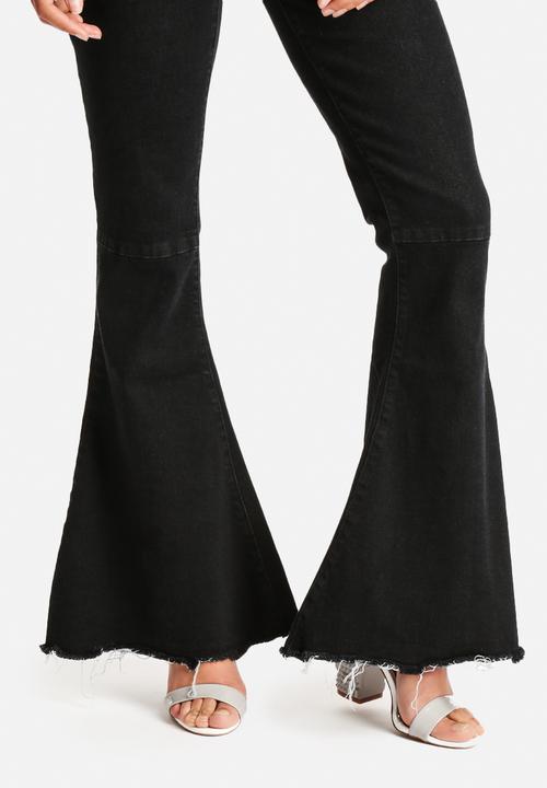 Glamorous - Flare Zip Jeans 