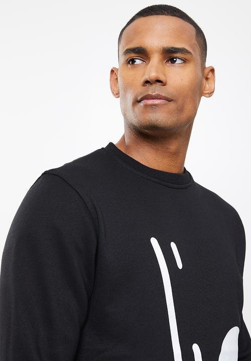 Diadora - Alba sweat - black & white