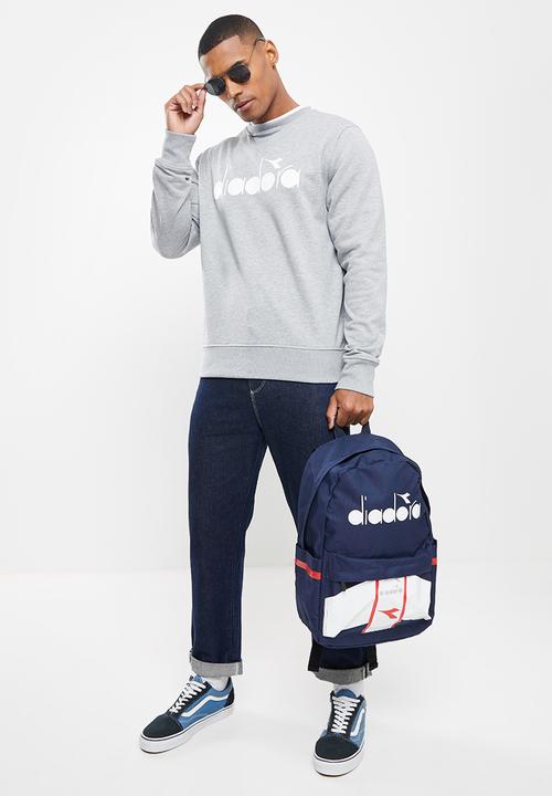 Diadora - Neve sweat - grey melange