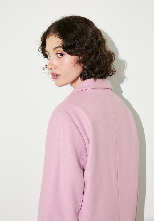 Superbalist - Maxi blazer coat - mauve