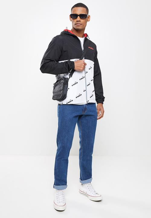 Diadora - Coppa jacket - black & white