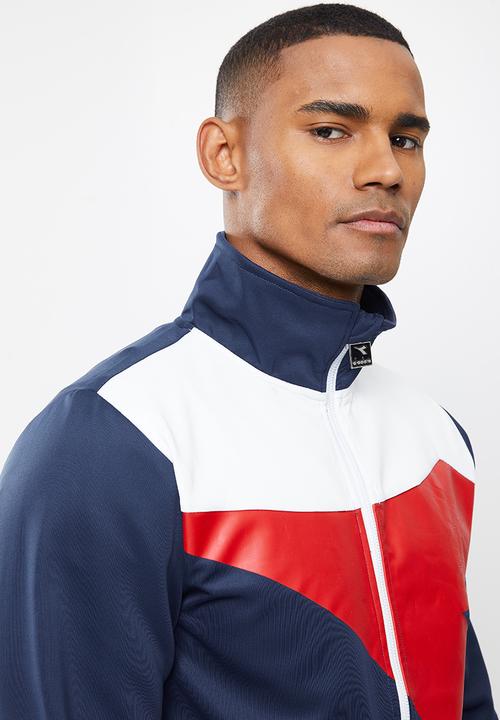 Diadora - Atleta jacket - navy & red