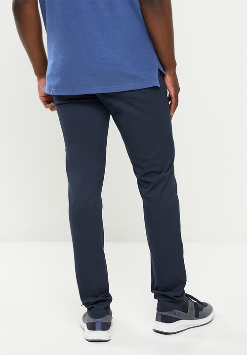 POLO - Mens venice slim fit chino - navy