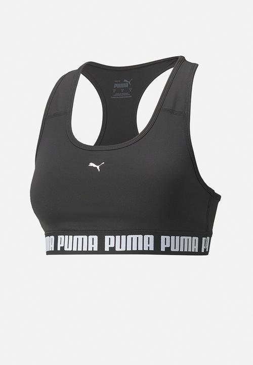 PUMA - Mid impact strong bra - puma black