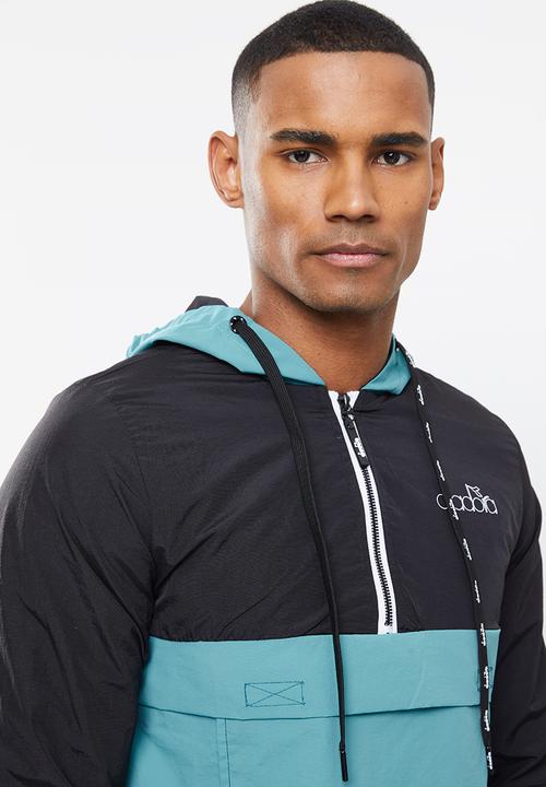 Diadora - Alfredo anorak - aqua & black