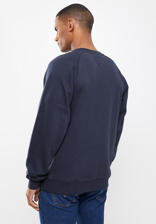 Fox - Pinnacle crew fleece - navy