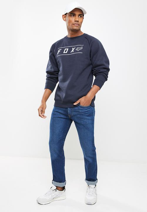 Fox - Pinnacle crew fleece - navy