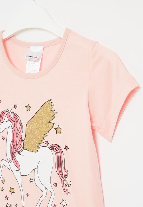 Pop Candy - Printed tee - light pink