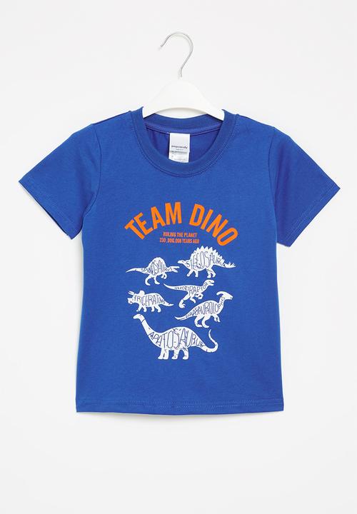 Pop Candy - Team dino tee - blue
